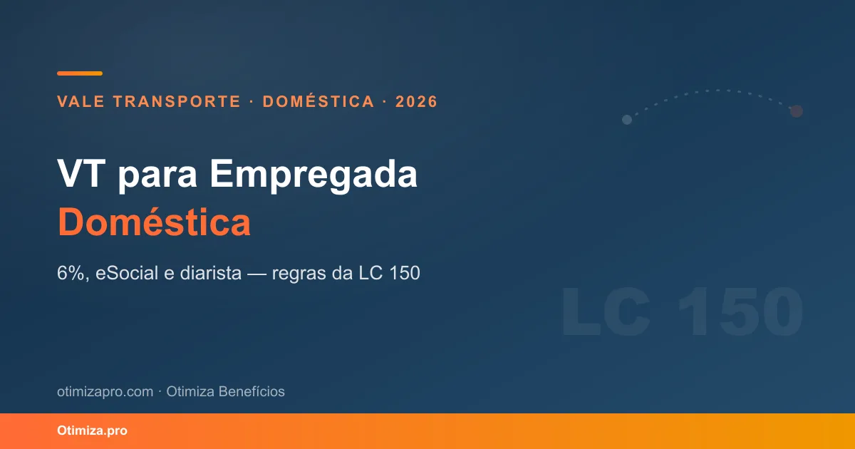 Vale Transporte para Empregada Domestica