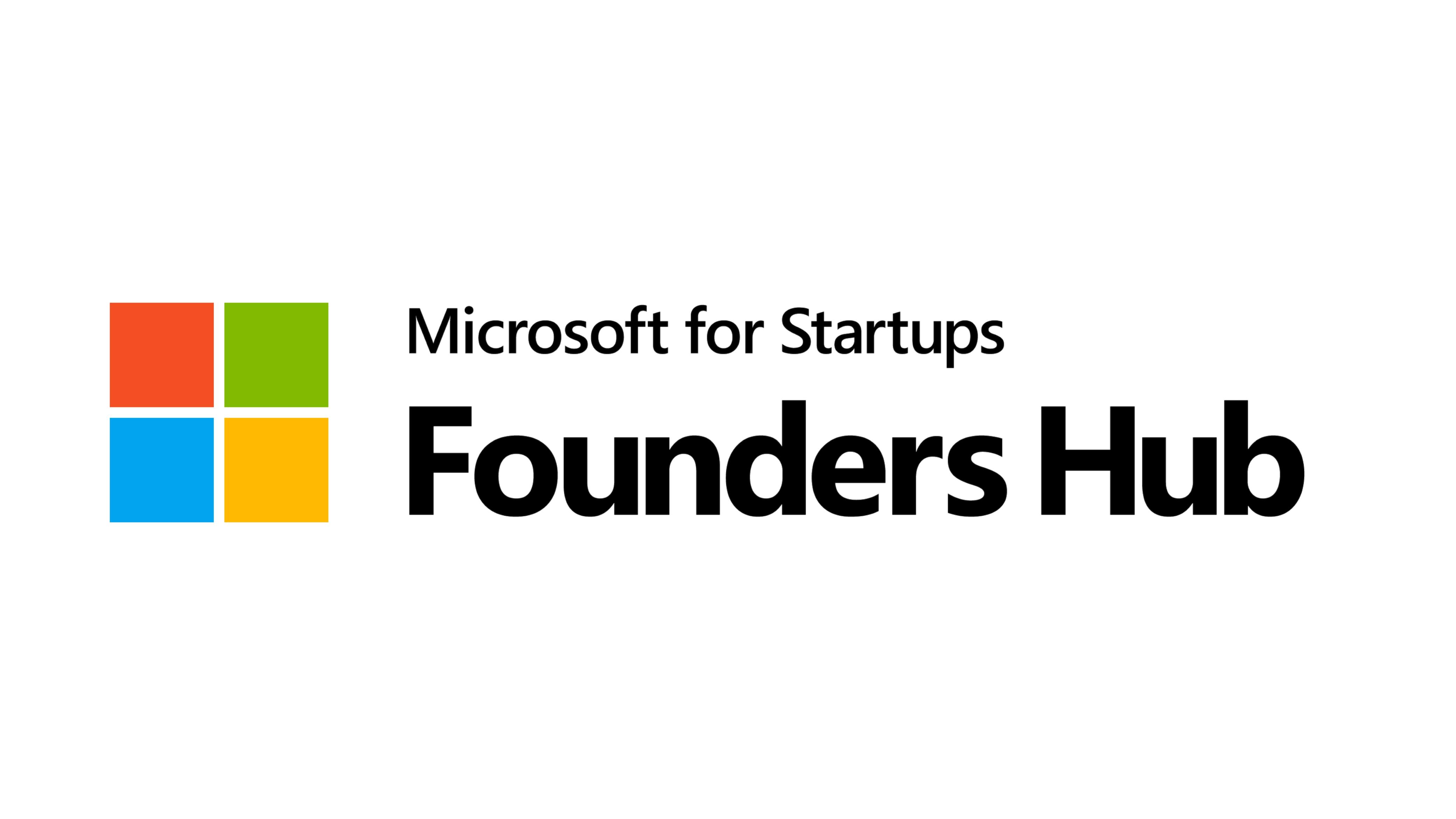 Microsoft for Startups Founders Hub - Logo oficial do programa